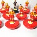 Subbuteo Andrew Table Soccer Melchester Rovers with Subbuteo logo on Classic Hasbro  bases